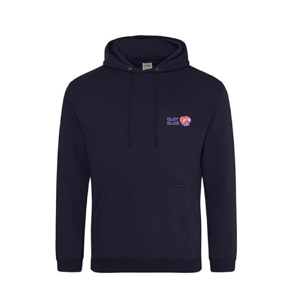 Clit Club - Yes means yes - Hoodie - Navy