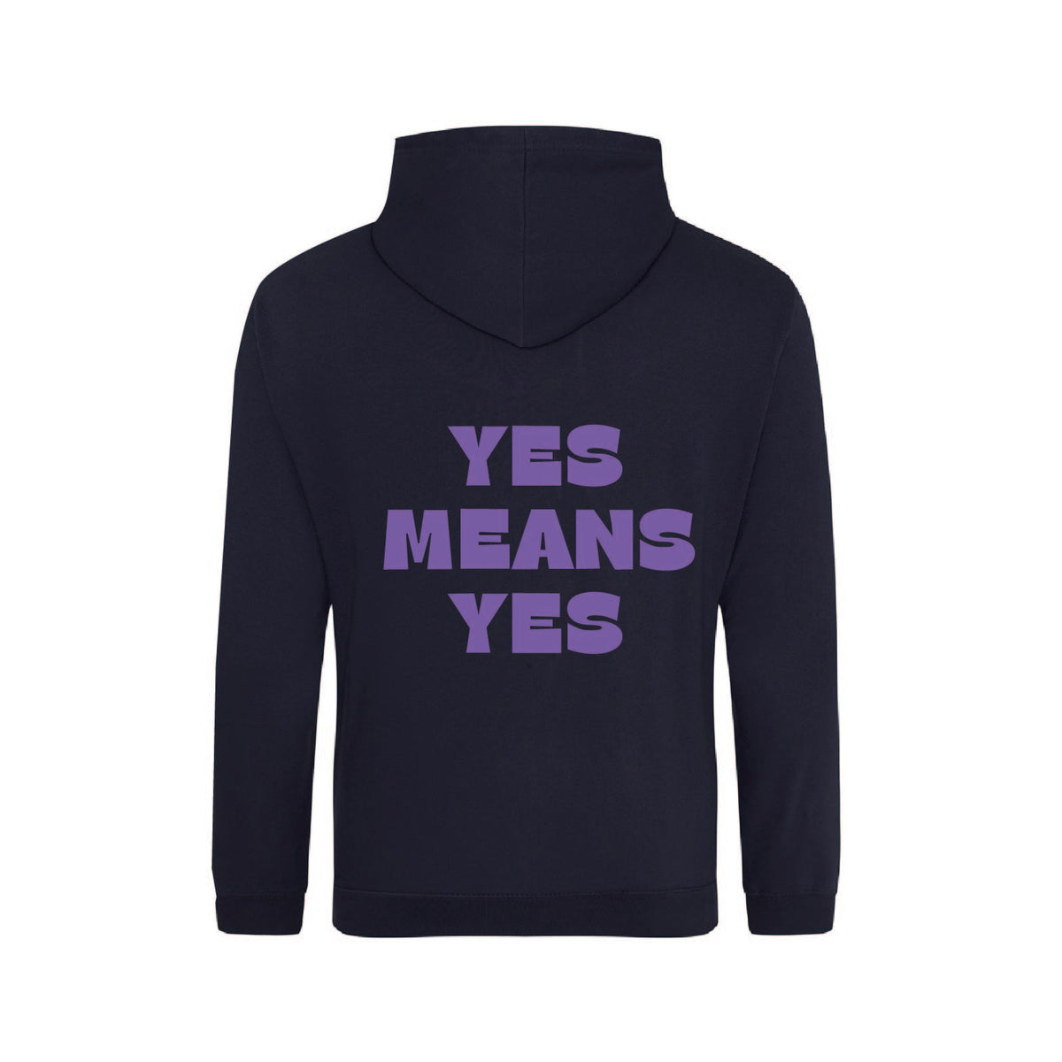 Clit Club - Yes means yes - Hoodie - Navy