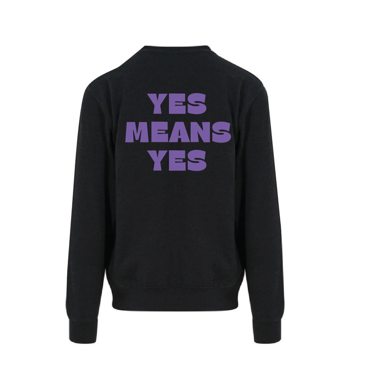 Clit Club - Yes means Yes - Sweatshirt Black