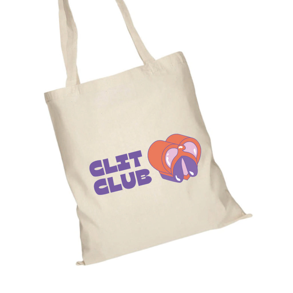 Clit Club - Nur Ja heißt Ja Baumwolltasche