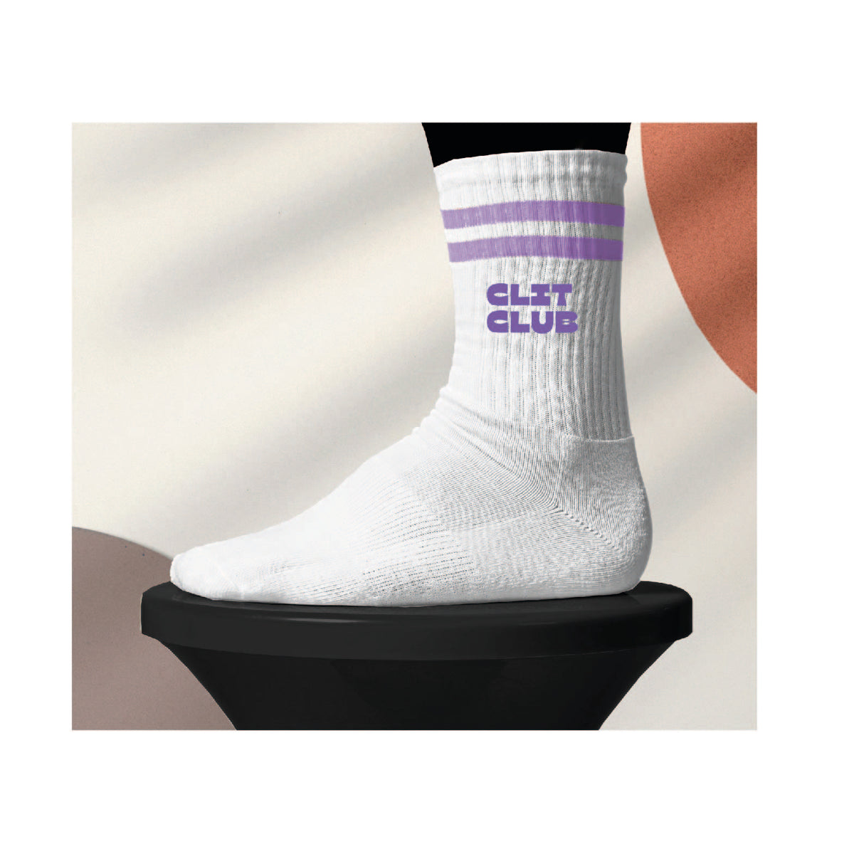 Cit Club Stripe Socks - Clit Club