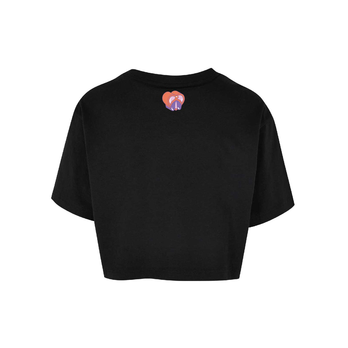 Clit Club - Scham aus Stimme an - Short Oversized Tee - Black