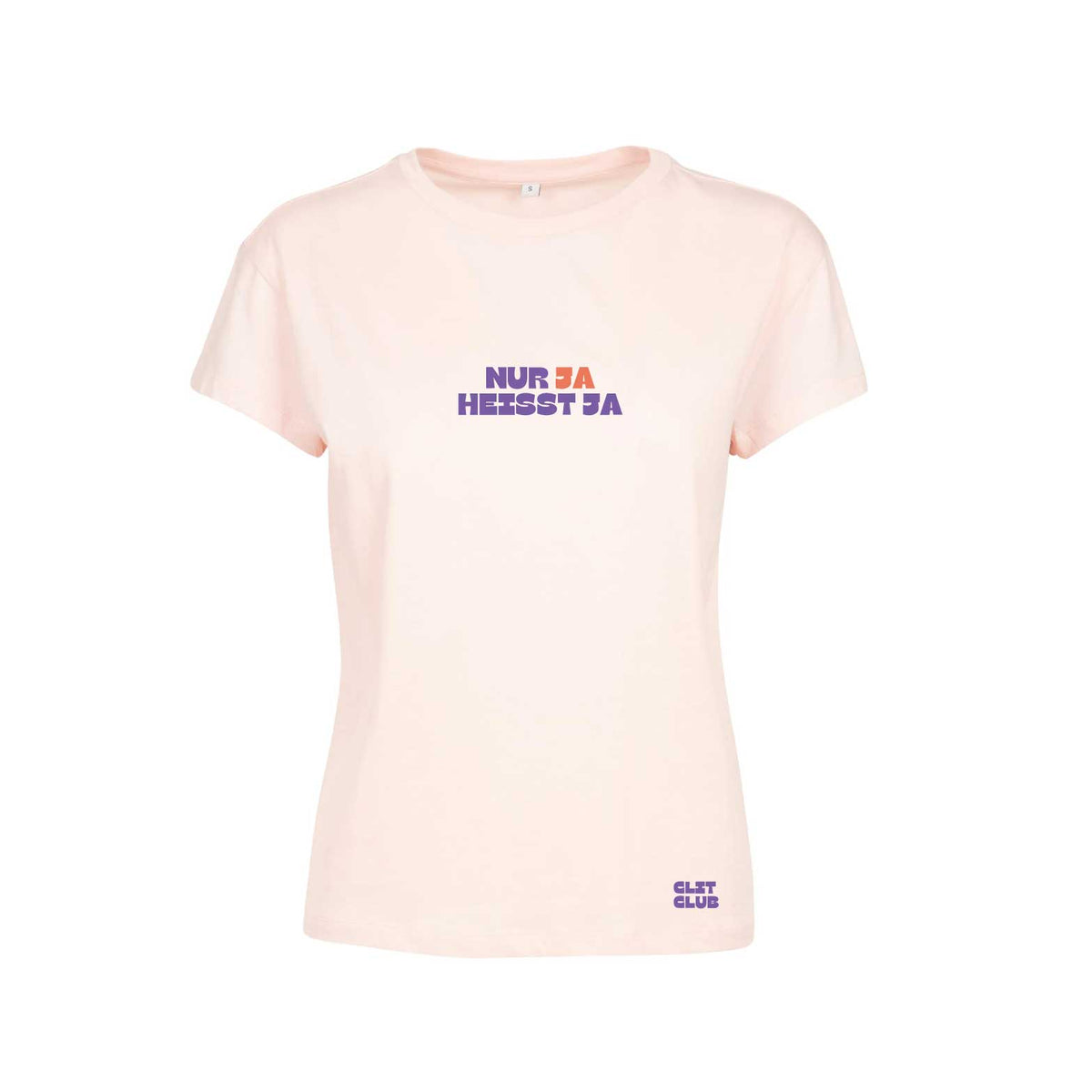 Clit Club - Nur Ja Heißt Ja - Box Tee Pink