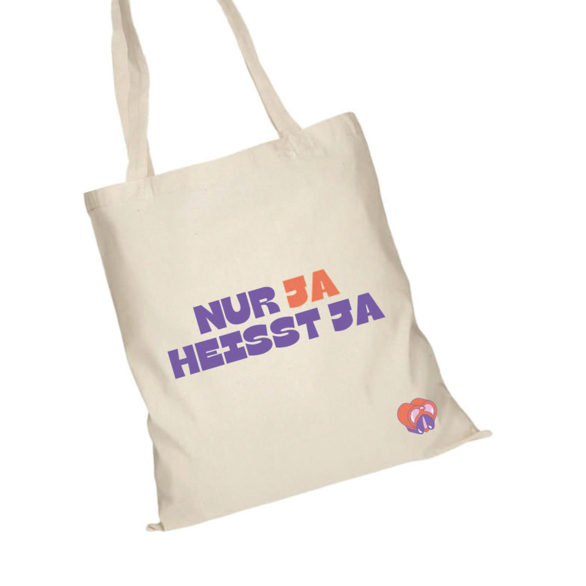 Clit Club - Nur Ja heißt Ja Baumwolltasche